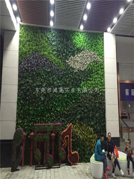 商场室内植物墙垂直绿化