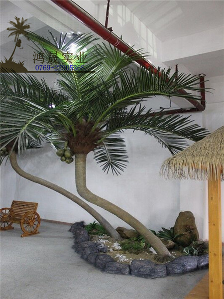 弯杆仿真椰子树