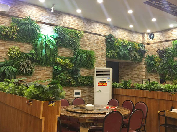 餐馆仿真植物墙