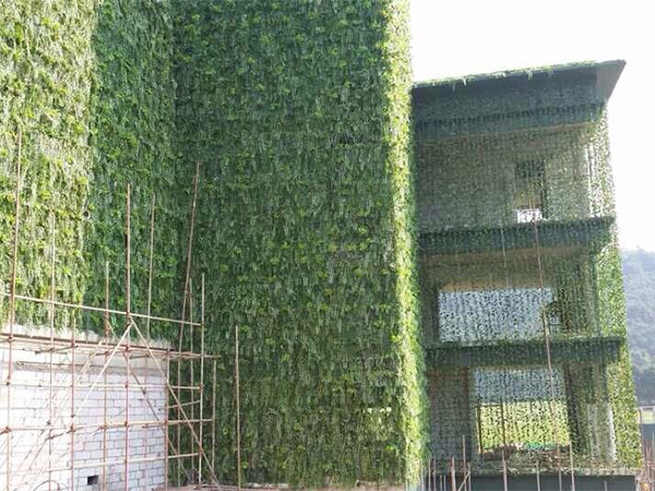 深圳私人别墅工程仿真植物墙