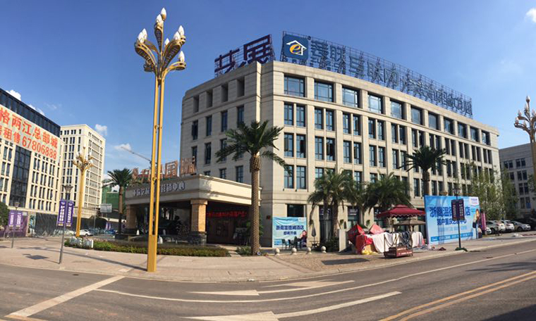 重庆两江新区艺展中心仿真海藻树
